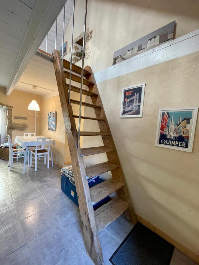Apartamento Authentique Penty Au Coeur Du Bourg Roscanvel Exterior foto